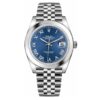 Datejust Blauwe Wijzerplaat Jubilee Armband 41 mm