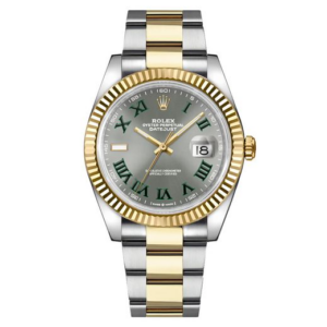 Datejust met gekartelde lunette, 41 mm