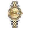 Datejust champagne wijzerplaat 41 mm
