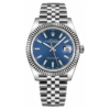 Rolex Datejust 41 herenhorloge met blauwe wijzerplaat, 41 mm